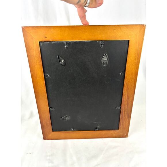 Poppies Watercolor Painting Wall Decor Orange Flower Art Signed & Framed - Picture 2 of 14